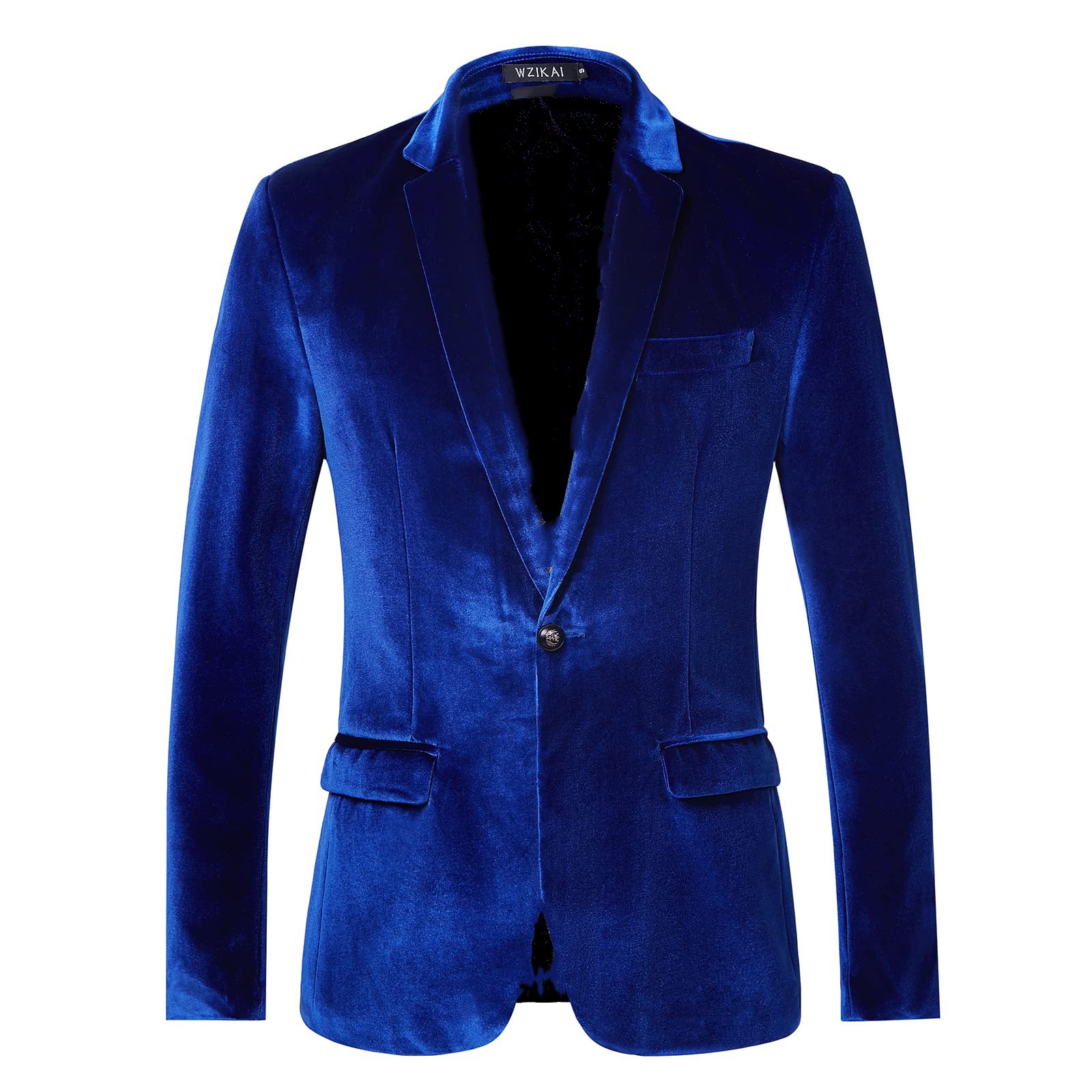 Men'S Gothic Formal Wear - Męska, dopasowana marynarka z aksamitu dla