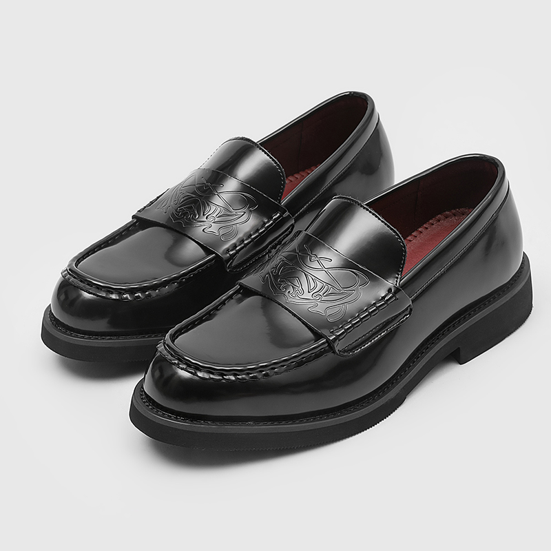 Men Formal Wear Shoes - Męskie skórzane buty, ręcznie robione mokasyny,