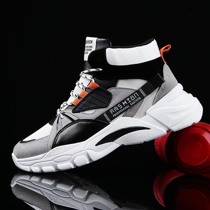 Men'S Gothic Formal Wear - Hightop letnie męskie buty sportowe męskie