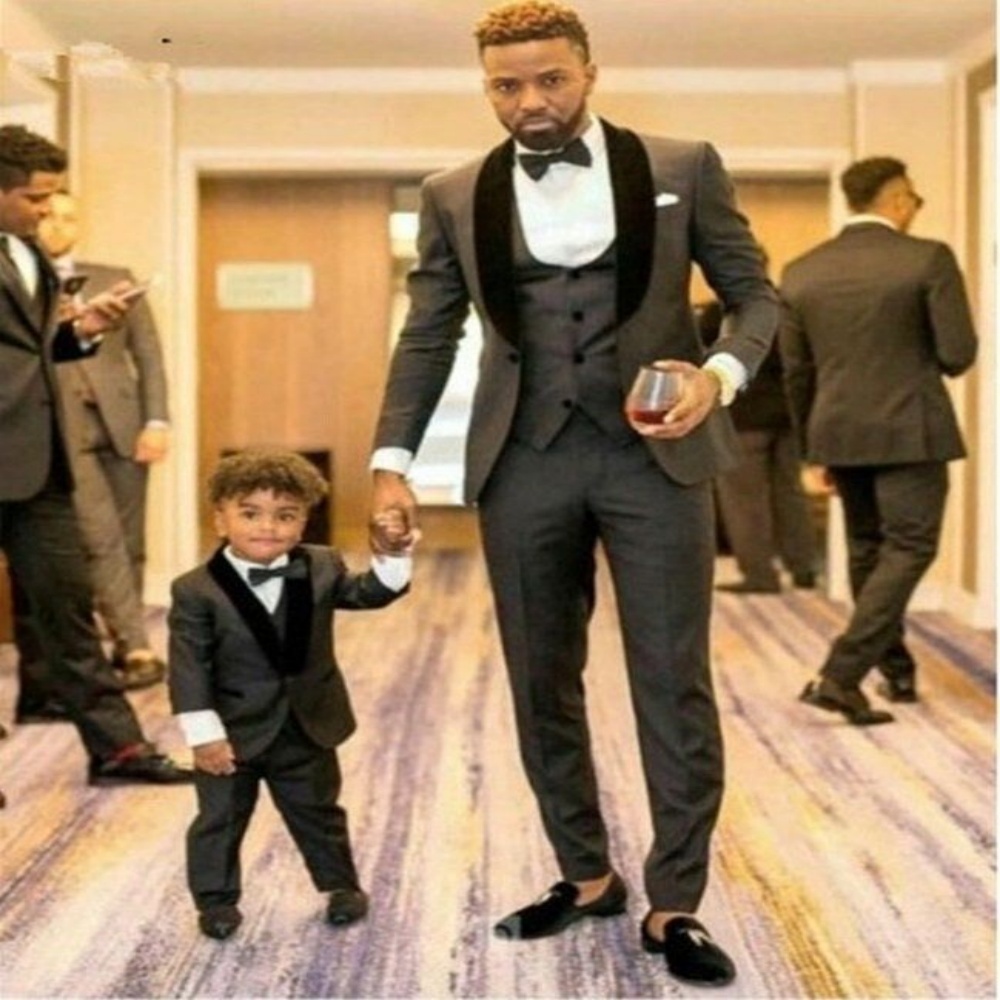 Formal Wear For Men Kids - Elegancki strój chłopięcy na wesele, urocze