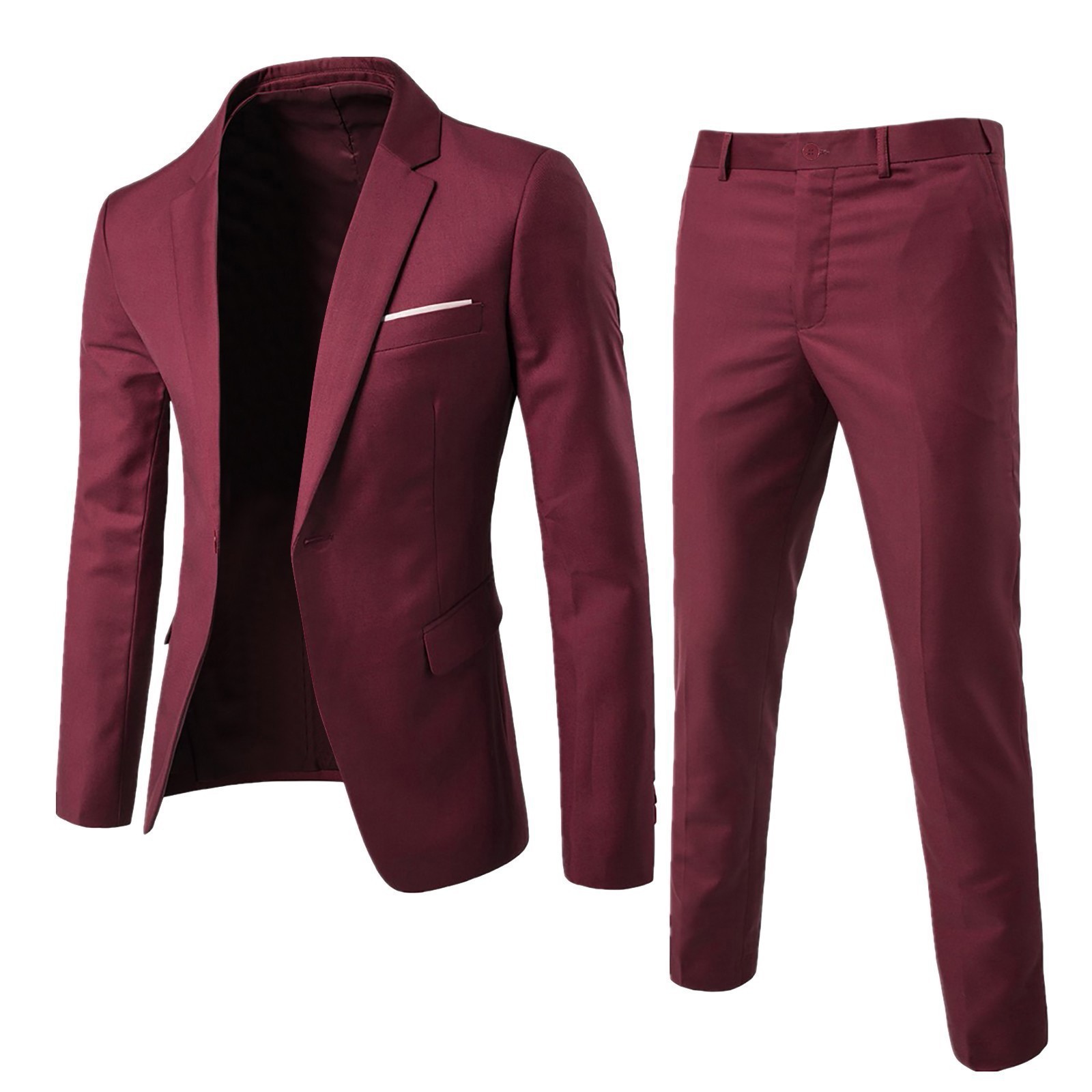 Men'S Gothic Formal Wear - Męski garnitur dwuczęściowy, biznesowy, formalny, koreański,