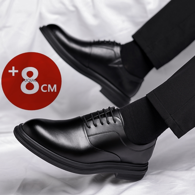 Męskie skórzane buty biznesowe – Men'S Formal Wear Slippers recenzja i cena