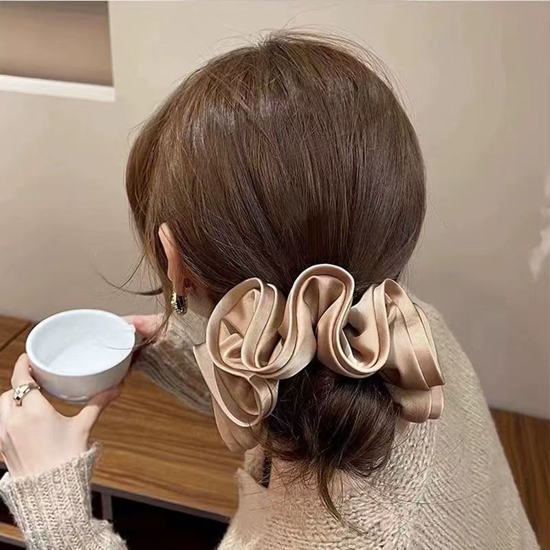 Koreańskie satynowe gumki do w – Satin Bow Tie recenzja i cena