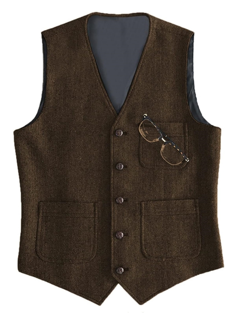 Męski garnitur formalny z deko – Formal Vest Waistcoat recenzja i cena