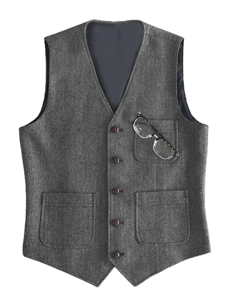Męski garnitur formalny z deko – Formal Vest Waistcoat recenzja i cena