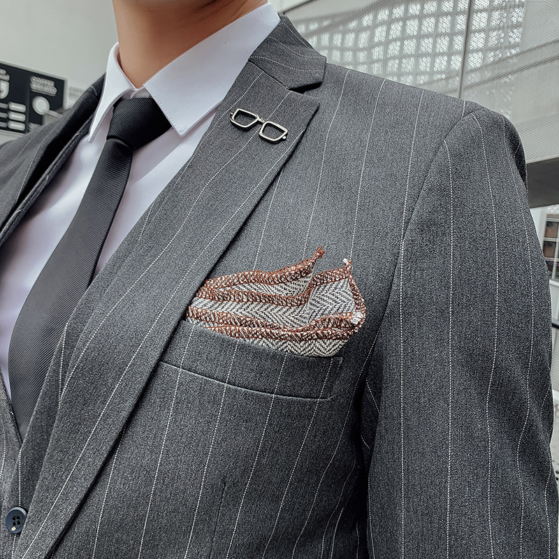 Męski garnitur w kratę w stylu – Men'S Urban Formal Wear recenzja i cena