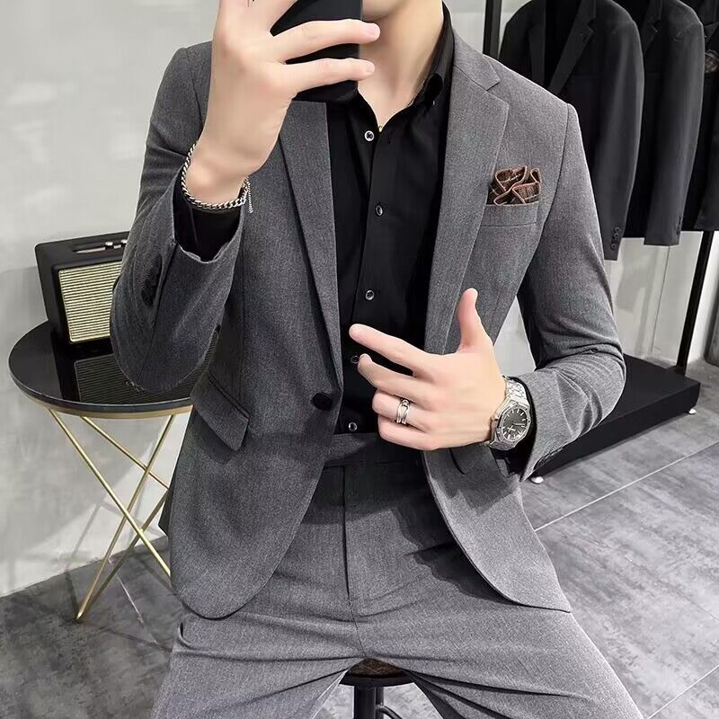 Męski garnitur ślubny szyty na – Men'S Urban Formal Wear recenzja i cena