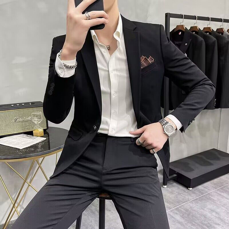 Męski garnitur ślubny szyty na – Men'S Urban Formal Wear recenzja i cena