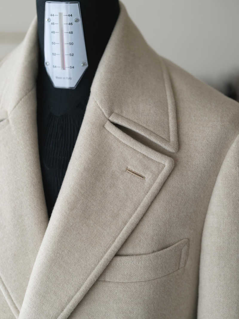 Elegancki męski płaszcz zimowy – Men'S Formal Wear No Suit recenzja i cena