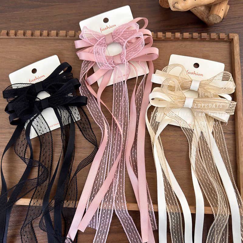 2 sztuk/zestaw koronkowa satyn – Satin Bow Tie recenzja i cena