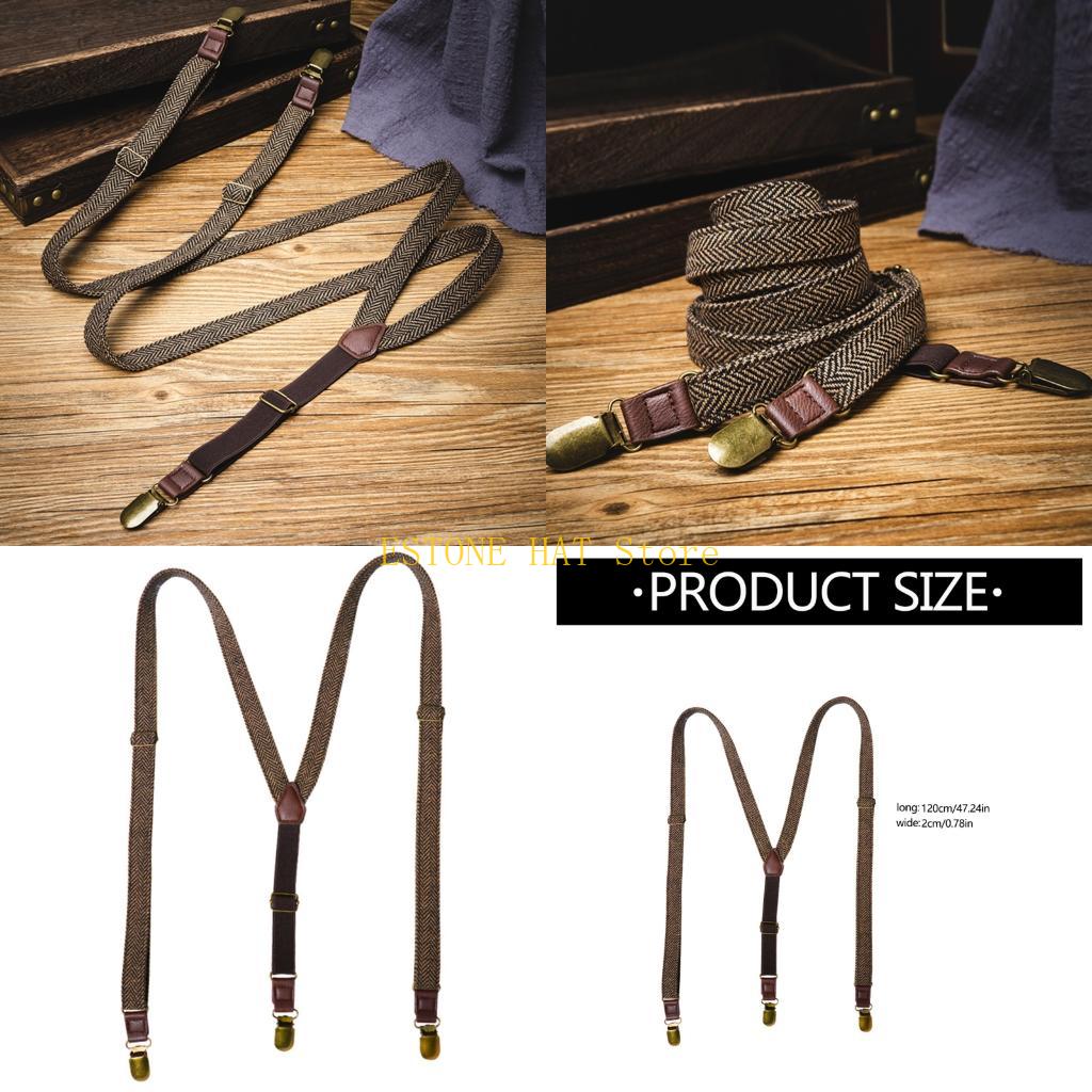 49MF Męskie elastyczne szelki  – Men'S Formal Wear With Suspenders recenzja i cena