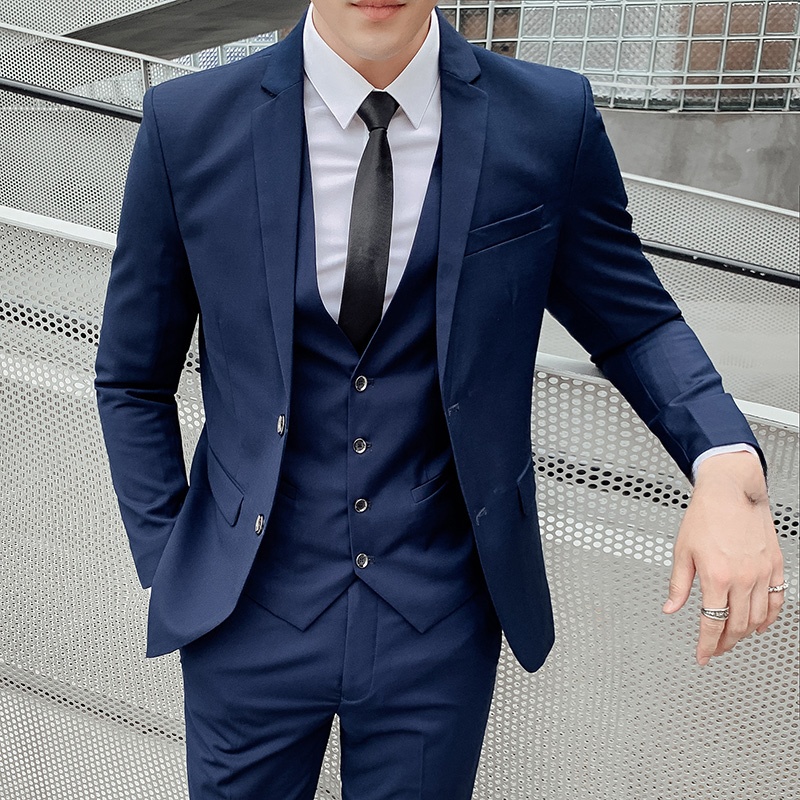 Garnitur ślubny trzyczęściowy  – Men'S Urban Formal Wear recenzja i cena