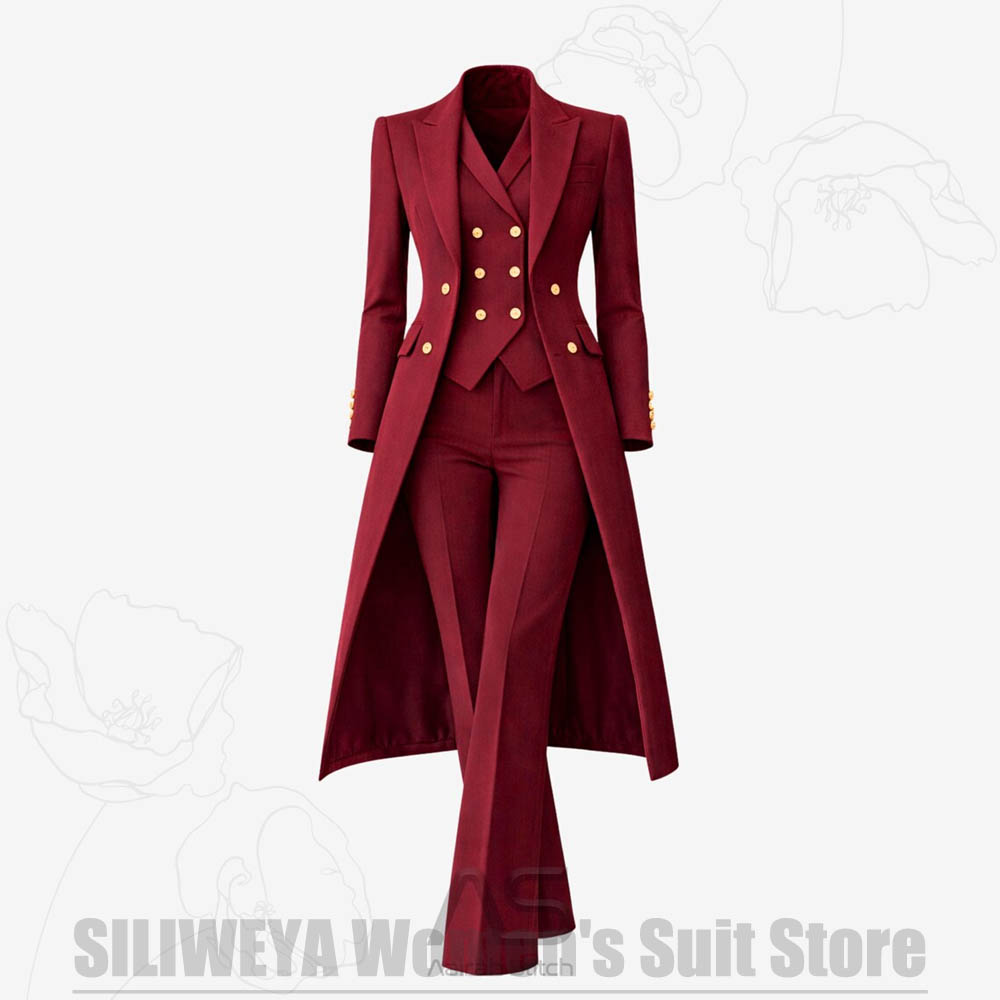 Damski garnitur 3-częściowy dw – Formal Vest Waistcoat recenzja i cena