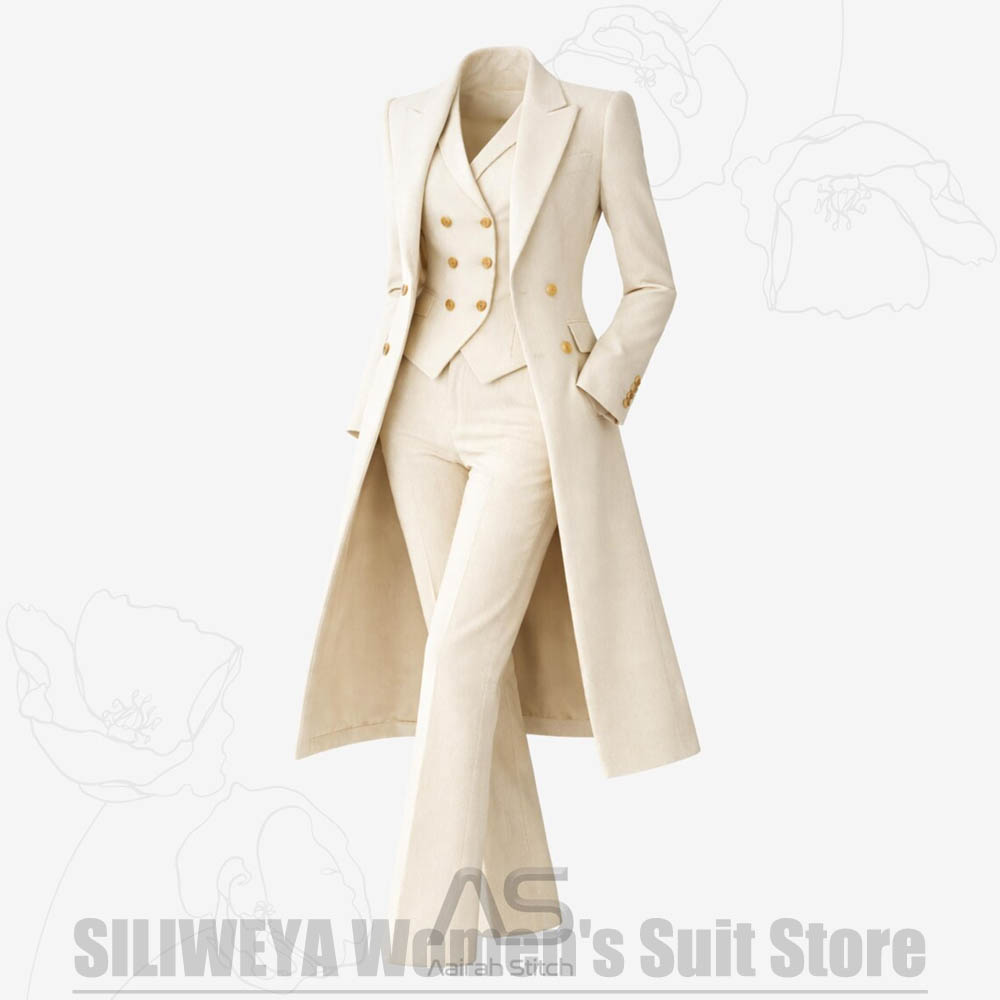 Damski garnitur 3-częściowy dw – Formal Vest Waistcoat recenzja i cena