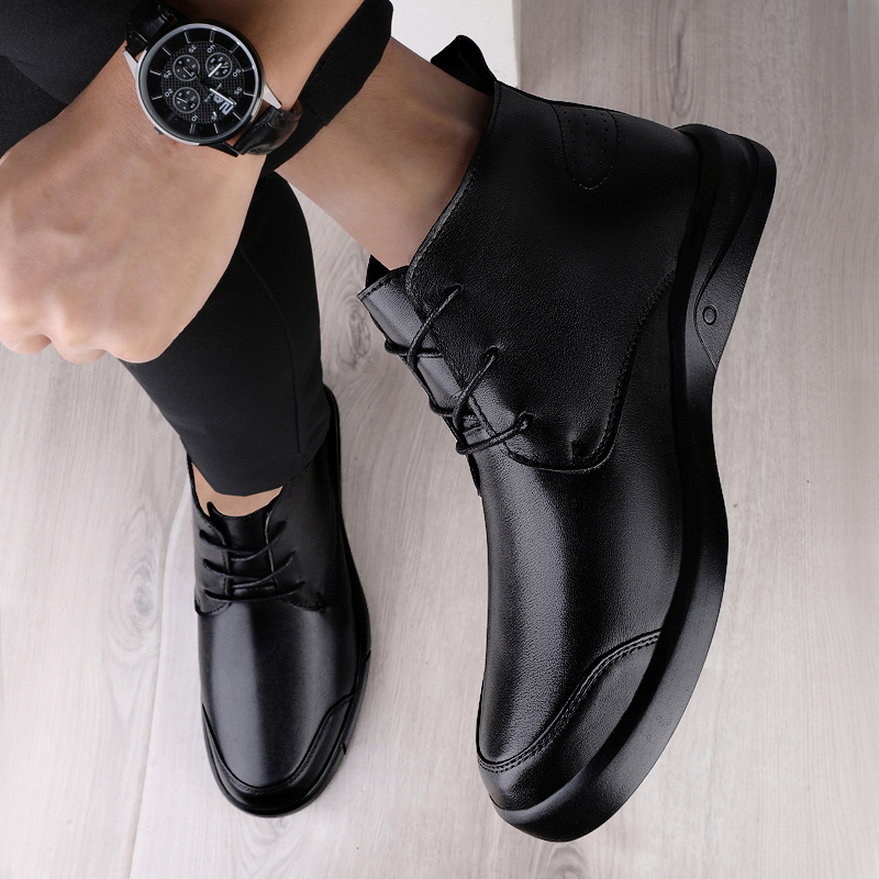 Słynne luksusowe botki męskie  – Men Formal Wear Shoes recenzja i cena