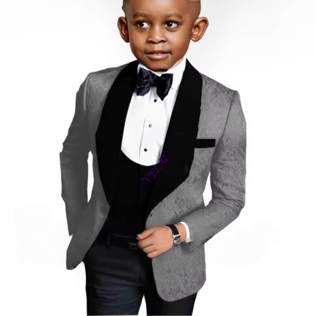 IFashion Kwiatowy Trzyczęściow – Formal Wear For Men Kids recenzja i cena