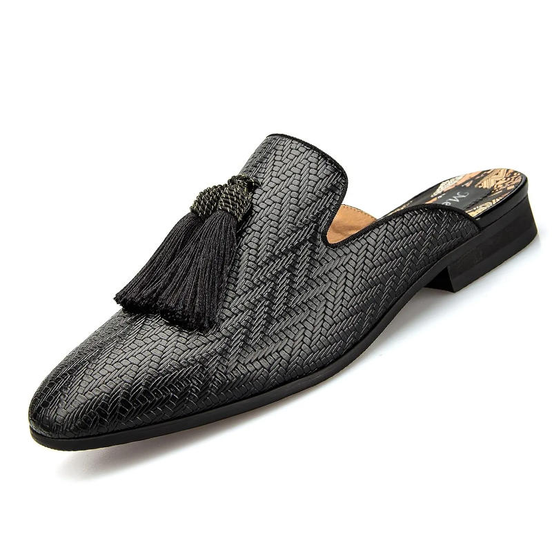 Skórzane kapcie Oddychające le – Men'S Formal Wear Slippers recenzja i cena
